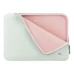 Mobilis Skin - Housse d'ordinateur portable - 10" - 12.5" - gris perle, rose poudré (049004)_3